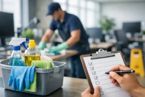 Office Cleaning Service Checklist for Workplaces