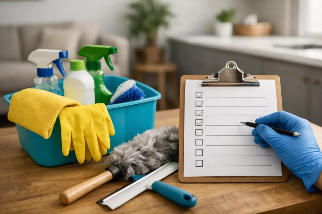 Regular Home Cleaning Checklist That Works